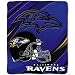 Baltimore Ravens 50"x60" Micro-Raschel Throw