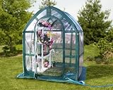 Flower House FHPH155CL PlantHouse 2 Pop-Up Plant House, Clear