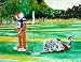 Auburn Painting - Scratch Golfer
