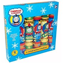 Thomas The Tank 6 Celebration Christmas Crackers Large