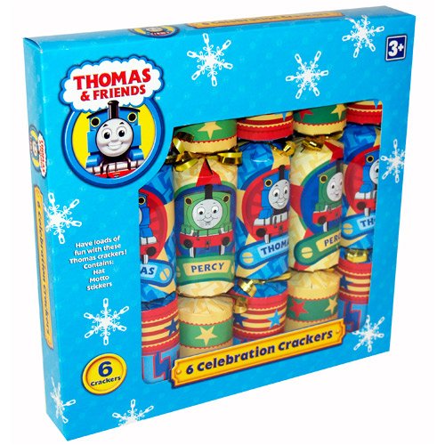 Thomas The Tank 6 Celebration Christmas Crackers Large