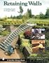 Retaining Walls: A Building Guide and Design Gallery (Schiffer Books)