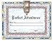 Perfect Attendance Award Certificate (Award Certificates)
