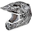 Fly Racing F2 Carbon Victory Adult MotoX Motorcycle Helmet - Black/White
