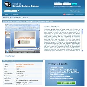 Microsoft Powerpoint Trial on Microsoft Powerpoint 2007 Vtc Training Cd  John Kuhlman  9781934743584