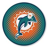 NFL Miami Dolphins 22.5-Inch Round Bath Rug