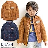 (ディラッシュ) DILASH 秋'15 中綿入りキルティングジャケット 120 キャメル
