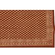 India Home D&eacute;cor Cotton Bed Sheet Block Print Twin Size (bssht677)