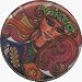 Zodiac - Virgo (Woman with Sun and Moon and Feather on Shirt and Big Swirly Hair) - 1...