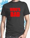 Michael Jackson T-shirt - Who's Bad Michael Jackson Tshirt (Mens) by Dead Fresh