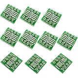 EasyWordMall 10個 SOP8 SSOP8 TSSOP8 ターン DIP8 インターポーザモジュールPCBボードアダプタープレート