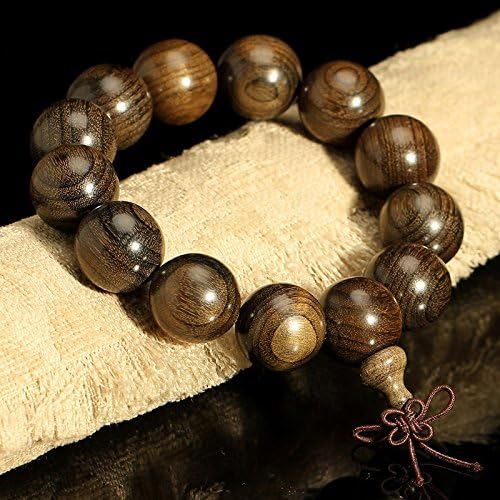 Ebony Wooden Prayer Beads Wooden Bracelets 12mm/18mm