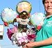 HAPPY MILITARY MOTHERS DAY! A U.S. ARMY BIG MILITARY MOTHERS DAY BALLOON BOUQUET! 18-INCHES-TALL and 18-INCHES WIDE -6 Balloons, 4 Silk Roses & Army Bear all in ONE ARRANGEMENT!
