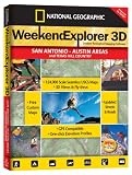 TOPO! Weekend Explorer 3D Outdoor Recreation Mapping Software, San Antonio and Austin Areas
