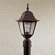 Minka Lavery Outdoor Bay Hill 9066-91 Cast Aluminum 1-LT 100w (17"H x 7"W) Post Lighting in Bronze