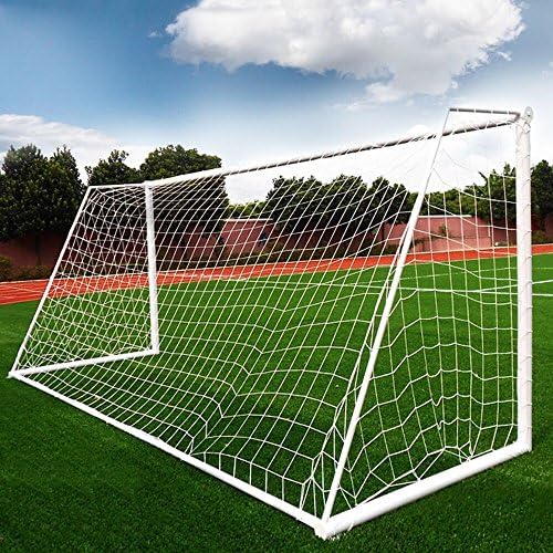 24x 8FT Football Full Size Soccer (No) Goal Post Net Straight Flat Sport New