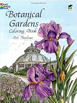 Botanical Gardens Coloring Book