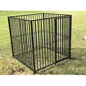 Canine Castle: Luxury Ornamental Dog Kennel Frame-