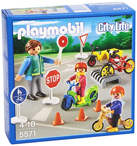 PLAYMOBIL Children with Crossing Guard Set