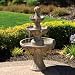 45" Elegant Napa Valley 3-Tier Outdoor Garden Fiberglass Water Fountain