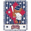 Washington Nationals MLB Triple Woven Jacquard Throw (044 Series) (36"x46")