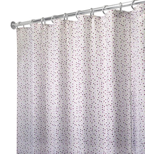 InterDesign Gia Shower Curtain, Purple/Brown InterDesign Gia Shower Curtain, Purple/Brown