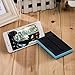 GRDE Solar Charger Portable Solar Power Bank with Phone Dock 10000mAh Dual USB External Battery Charger For Cellphone iPad Camera GPS Tablets and Other 5V USB Devices-Blue