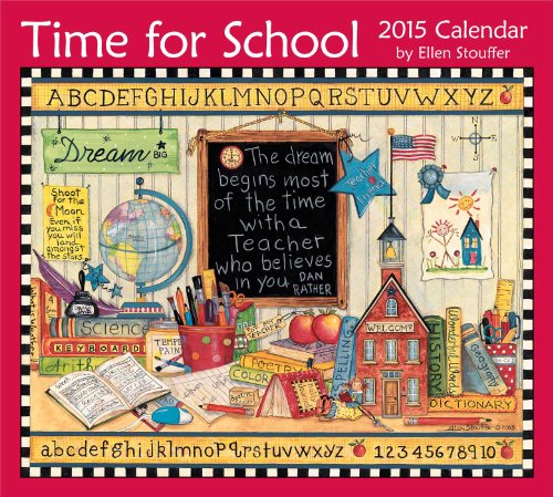 Time for School 2015 Deluxe Wall Calendar