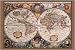 Antique 17th Century World Map - Poster (Size: 36" x 24")