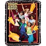 Disney High School Musical Super Stars Make-it-Yourself Microfleece Throw