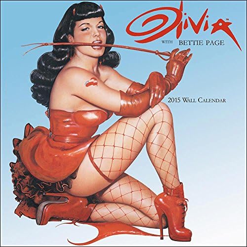 2015 OLIVIA with Bettie Page Wall Calendar