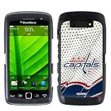 Washington Capitals - Away Jersey design on BlackBerry Torch 9850 9860 Hard Case