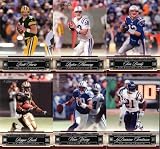 2007 Playoff Prestige Football Series Complete Mint 150 Card Basic Hand Collated Set; It Was Never Issued in Factory Form. Loaded with Stars Including Reggie Bush, Ben Roethlisberger, Michael Vick, Brett Favre, Peyton Manning, Tom Brady, Cadillac Williams, Ladainian Tomlinson, Vince Young, Philip Rivers, Randy Moss, Donovan Mcnabb, Eli Manning, Carson Palmer, Matt Leinart, Brian Urlacher and Many Others!