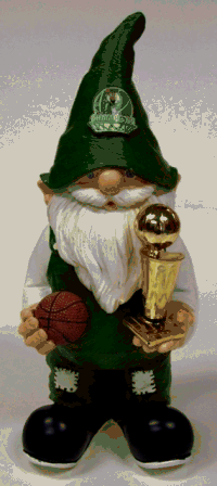 Buy Boston Celtics 2008 NBA Champions Garden Gnome by Sports Memorabilia LLC