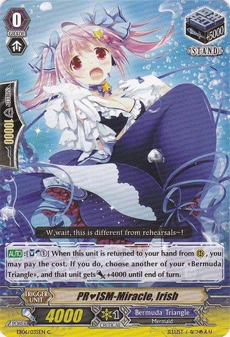Cardfight!! Vanguard TCG - PR♥ISM-Miracle, Irish (EB06/035EN) - Dazzling Divas