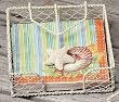 White Starfish Luncheon Napkin Holder [Kitchen]