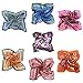 niceEshop(TM) Women's Fashion Printing Mulberry Silk Square Scarf Kerchief