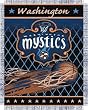 WNBA Triple Woven Jacquard Throw - Washington Mystics