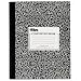 TOPS Marble Composition Book, 7.88  x 10 Inch, Wide Rule, Hard Cover, 80 Sheets, White (63797)