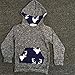 AMA(TM) Toddler Baby Girl Boy Deer Hooded Tops +Pants Outfits Clothes Set (24M, Gray)