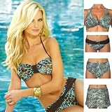 Sunsets Collection - Tiger Reef UnderwireTwist over the Shoulder Top Style 57