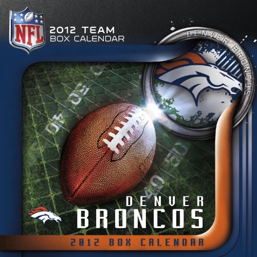 2012 DENVER BRONCOS BOX CALENDAR