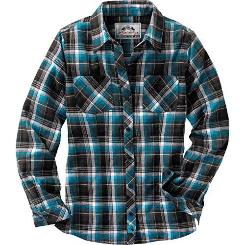 Legendary Whitetails Women's Cabin Retreat Plaid Flannel Shirt