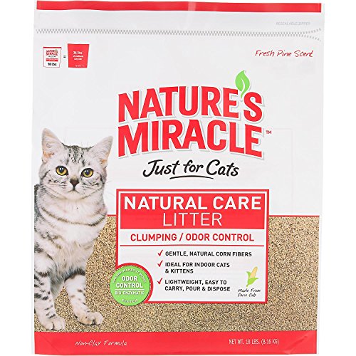 Nature's Miracle Just for Cats Corn Cob Cat Litter Cat my love