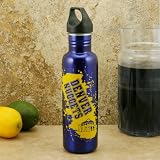 NBA Denver Nuggets Navy Blue 750ml Stainless Steel Water Bottle
