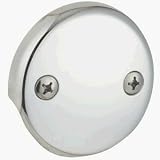 Do it Best Import/CH 456330 Do it Chrome Bathtub Overflow Face Plate