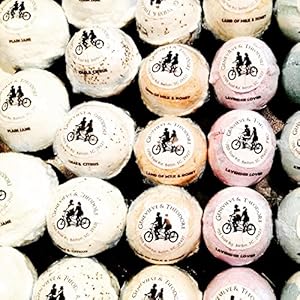 50 Large Bath Bombs Set of 50, 6-7 oz. Bath Bombs Made in America, Hand Crafted Bath Bombs, Batch Includes CURRENT BEST SELLER ASSORTMENT Shipped with SHRINK WRAP & LABELING