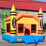 Crayon Inflatable Bounce House Jumping Bouncer Commercial Grade Heavy Duty