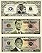 Barack Obama 44th President Triple Collectors Bill Collector Set 1-One Million Dollar Bill, 1-2008 FEDERAL OBAMA NOTE Bill & 1-2009 FEDERAL INAUGURAL NOTE 2009 Dollar Bill