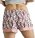 Wallflower Printed Pattern Lounge Short with Crochet Trim